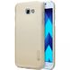 Пластиковый чехол для Samsung Galaxy A5 2017 A520 Nillkin Frosted Shield Золотой в магазине belker.com.ua