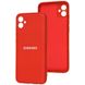 Оригинальный чехол для Samsung Galaxy A04e (A042) Soft Case Красный