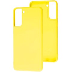 Чехол для Samsung Galaxy S21+ (G996) Wave Soft Case Желтый