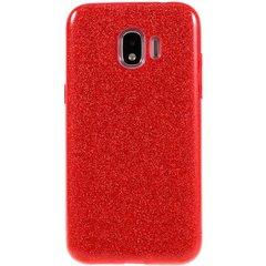 Силиконовый чехол для Samsung Galaxy J2 2018 (J250) Remax Glitter Silicon Красный смотреть фото | belker.com.ua