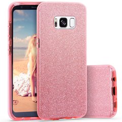 Силиконовый чехол для Samsung Galaxy S8 Plus G955 Remax Glitter Silicon Розовый смотреть фото | belker.com.ua