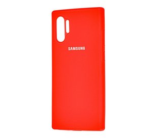 Оригинальный чехол для Samsung Galaxy Note 10 Plus N975 Full Silicone Case Красный смотреть фото | belker.com.ua