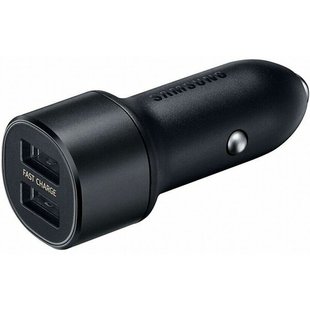 Автомобильное зарядное устройство Samsung ULC Dual Fast Car Charger (EP-L1100WBEGRU)