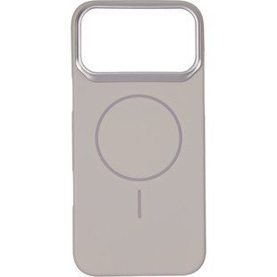 Чехол для iPhone 17 Pro Max Fit Cover Case (Magsafe) Светло серый