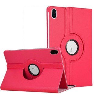 Чехол для Xiaomi Redmi Pad 2 (2025) 11" Поворотный, Малиновый