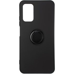 Чехол для Samsung Galaxy A03S (A037) Gelius Ring Holder Case с кольцом Черный смотреть фото | belker.com.ua