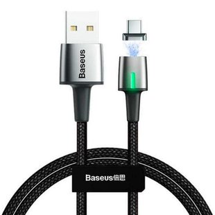 Кабель USB Type-C Baseus Zinc Fabric Magnetic Type-C (CATXC-A01) 1 метр