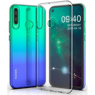 Силиконовый чехол для Huawei P40 Lite E Hoco Air Case прозрачный Прозрачный смотреть фото | belker.com.ua