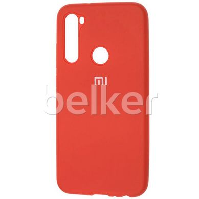 Оригинальный чехол Xiaomi Redmi Note 8T Silicone Case Красный смотреть фото | belker.com.ua