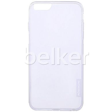 Силиконовый чехол для iPhone 6 Plus Nillkin Nature TPU Белый смотреть фото | belker.com.ua