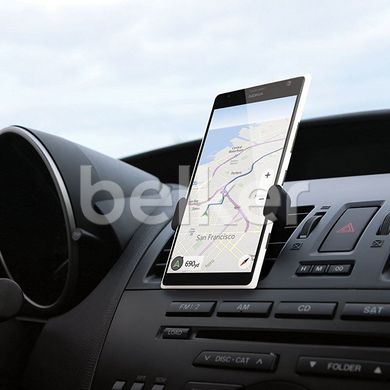 Автомобильный держатель для смартфона Airframe на вентиляцию Черный смотреть фото | belker.com.ua