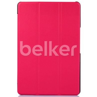 Чехол для Asus ZenPad 3 8.0 Z581KL Moko кожаный Малиновый смотреть фото | belker.com.ua