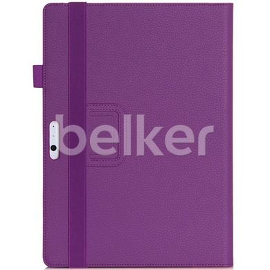 Чехол для Microsoft Surface Pro 6 12.3 TTX Case Кожаный Фиолетовый смотреть фото | belker.com.ua