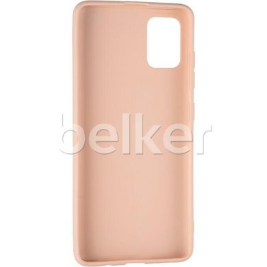 Чехол для Samsung Galaxy A51 A515 Gelius Canvas case Розовый смотреть фото | belker.com.ua