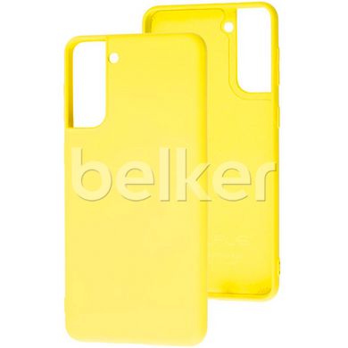 Чехол для Samsung Galaxy S21+ (G996) Wave Soft Case Желтый