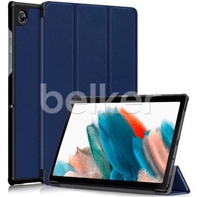 Чехол для Samsung Galaxy Tab A8 10.5 2021 Moko кожаный Синий