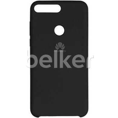 Оригинальный чехол для Huawei Honor 7x Soft Case Черный смотреть фото | belker.com.ua