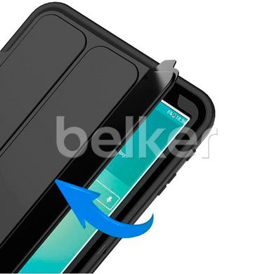 Противоударный чехол для Samsung Galaxy Tab A 10.1 T580, T585 Armor Book Cover Черный смотреть фото | belker.com.ua