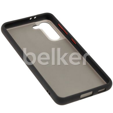 Противоударный чехол для Samsung Galaxy S21 (G991) LikGus Черно-красный смотреть фото | belker.com.ua