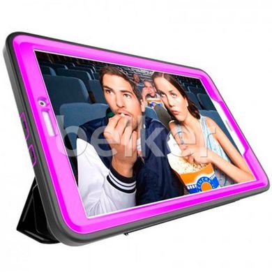 Противоударный чехол для Samsung Galaxy Tab A 10.1 T580, T585 Armor Book Cover Розовый смотреть фото | belker.com.ua