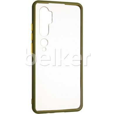 Противоударный чехол для Xiaomi Mi Note 10 Gelius Bumper case Зелёный смотреть фото | belker.com.ua