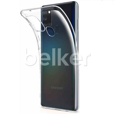 Силиконовый чехол для Samsung Galaxy A21s (A217) Hoco Air Case Прозрачный Прозрачный смотреть фото | belker.com.ua
