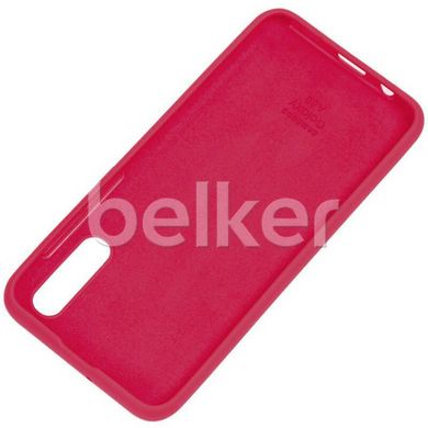 Защитный чехол для Samsung Galaxy A50s A507 Original Soft Case Вишневый смотреть фото | belker.com.ua