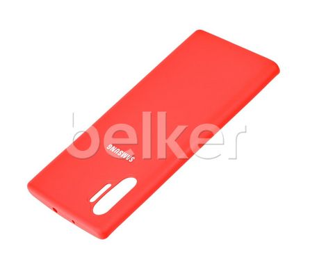 Оригинальный чехол для Samsung Galaxy Note 10 Plus N975 Full Silicone Case Красный смотреть фото | belker.com.ua