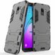 Противоударный чехол для Samsung Galaxy J6 2018 (J600) Honor Hard Defence Тёмно-серый в магазине belker.com.ua