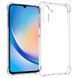 Противоударный силиконовый чехол Samsung Galaxy A08 (A085) Gelius Proof Прозрачный