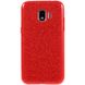 Силиконовый чехол для Samsung Galaxy J2 2018 (J250) Remax Glitter Silicon Красный смотреть фото | belker.com.ua