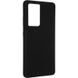 Силиконовый чехол для Samsung Galaxy S21 Ultra (G998) Soft Case Черный в магазине belker.com.ua