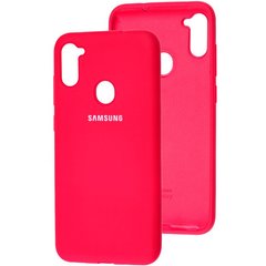 Чехол для Samsung Galaxy A11 (A115) Silicone Case Бордовый смотреть фото | belker.com.ua