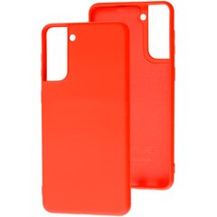 Чехол для Samsung Galaxy S21+ (G996) Wave Soft Case Красный