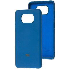 Чехол для Xiaomi Poco x3 Soft Case Синий смотреть фото | belker.com.ua