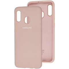 Защитный чехол для Samsung Galaxy A20 A205 Original Soft Case Пудра смотреть фото | belker.com.ua
