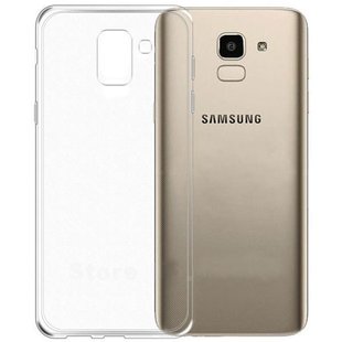 Силиконовый чехол для Samsung Galaxy J6 2018 (J600) прозрачный Прозрачный смотреть фото | belker.com.ua