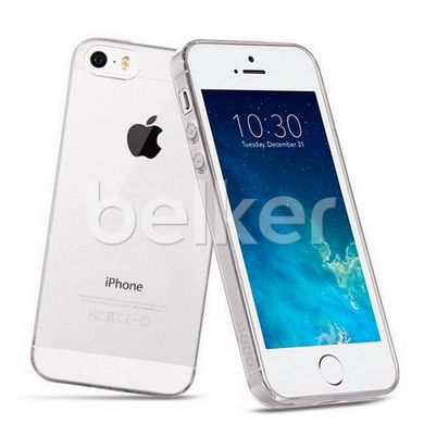 Чехол для iPhone 5 Remax незаметный Тёмно-серый смотреть фото | belker.com.ua