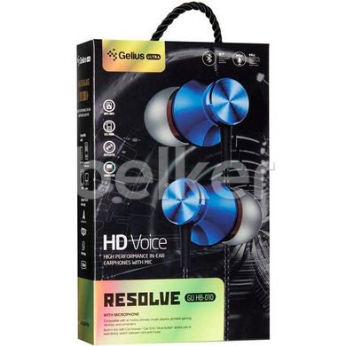 Беспроводные наушники Gelius Ultra Resolve GL-HB-010U Синие