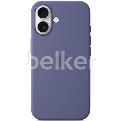 Чехол для iPhone 16 Silicone Case (replica) Лаванда