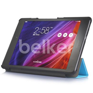 Чехол для Asus ZenPad 3 8.0 Z581KL Moko кожаный Голубой смотреть фото | belker.com.ua