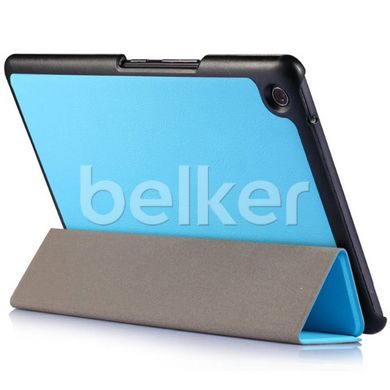 Чехол для Asus ZenPad 3 8.0 Z581KL Moko кожаный Голубой смотреть фото | belker.com.ua