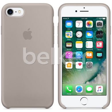 Чехол для iPhone 8 Apple Silicone Case Серый смотреть фото | belker.com.ua