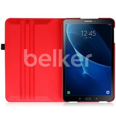 Чехол для Samsung Galaxy Tab A 10.1 T580, T585 Поворотный Красный смотреть фото | belker.com.ua