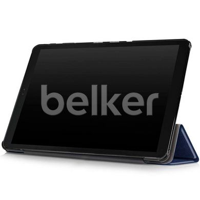 Чехол для Samsung Galaxy Tab A 10.5 T590, T595 Moko кожаный Темно-синий смотреть фото | belker.com.ua