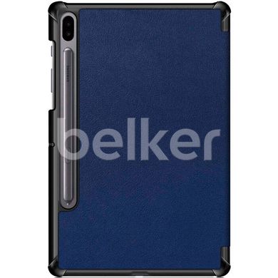 Чехол для Samsung Galaxy Tab S6 10.5 T865 Moko кожаный Темно-синий смотреть фото | belker.com.ua