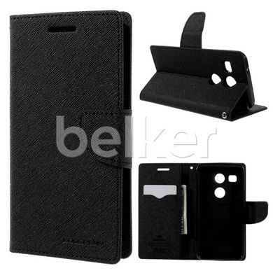 Чехол книжка для LG Nexus 5X Goospery Черный смотреть фото | belker.com.ua