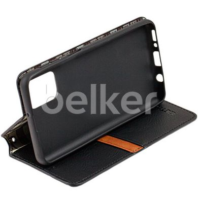 Чехол книжка для Samsung Galaxy M51 M515 Getman case Cubic Черный смотреть фото | belker.com.ua
