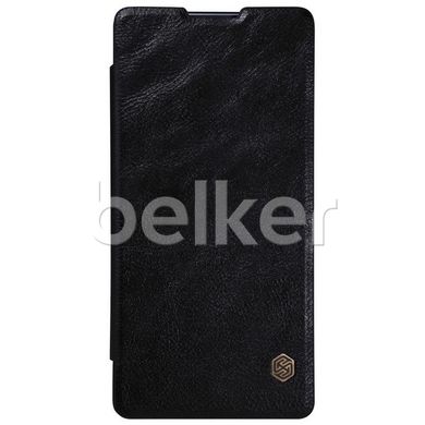 Чехол книжка для Sony Xperia XA Ultra Nillkin Qin кожаный Черный смотреть фото | belker.com.ua