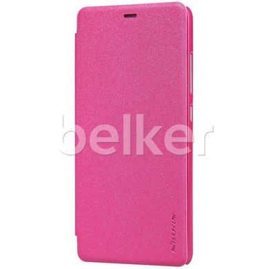 Чехол книжка для Xiaomi Redmi Note 3 Nillkin Spark Розовый смотреть фото | belker.com.ua